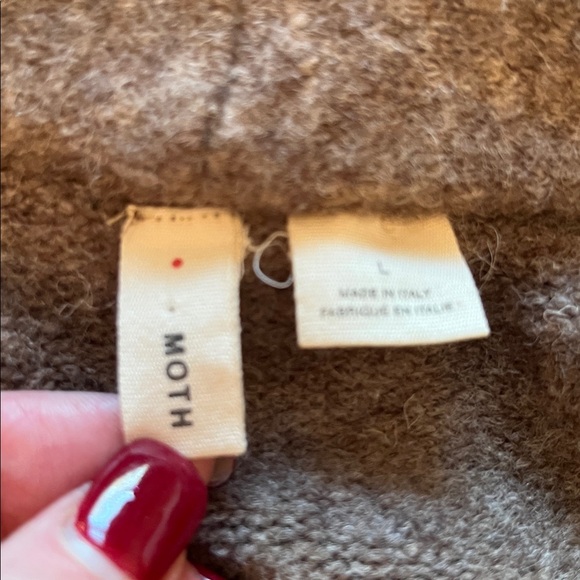 MOTH by Anthropologie Wool Blend Vallon Cardigan - Picture 9 of 12